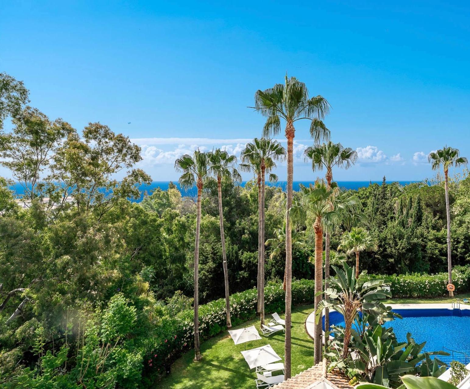 Luxury Penthouse With Sea Views In Marbella Golden Mile, Puente Romano Area Exteriér fotografie