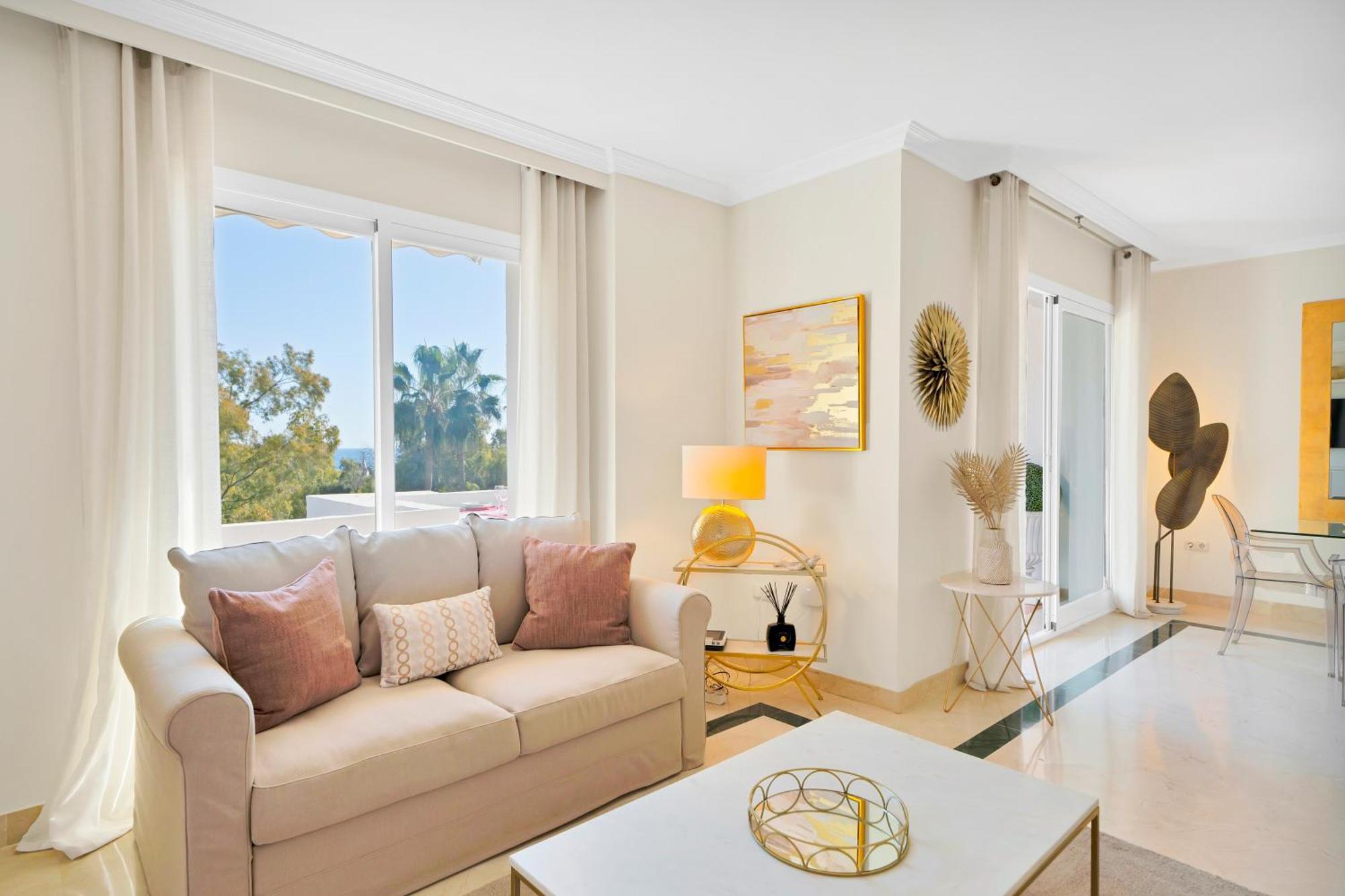 Luxury Penthouse With Sea Views In Marbella Golden Mile, Puente Romano Area Exteriér fotografie