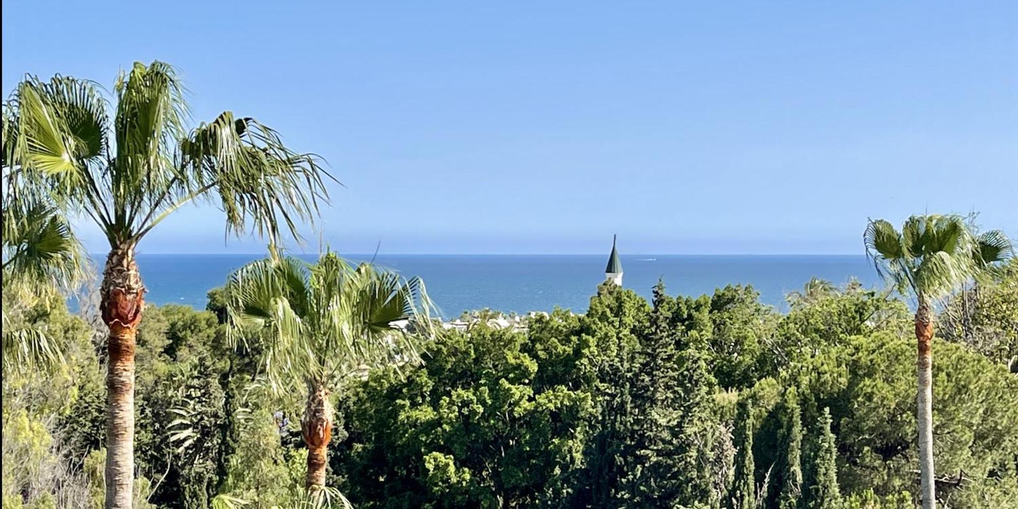 Luxury Penthouse With Sea Views In Marbella Golden Mile, Puente Romano Area Exteriér fotografie
